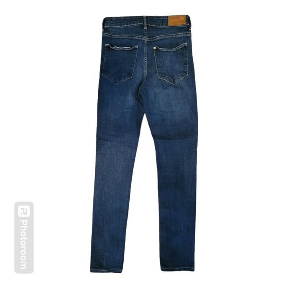 &Denim by H&M Jeans Women's Size 28 Slim High Rise Ankle Length Light Wash - Picture 3 of 9